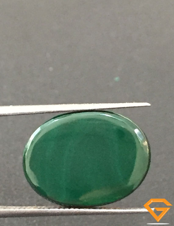 16.54 ct Natural Certified Malachite stone